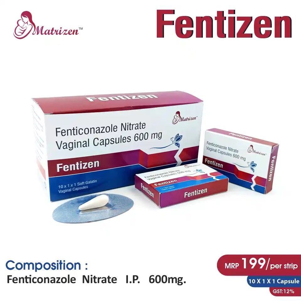 Fenticonazole Nitrate Vaginal Pessaries 600mg for PCD Pharma Franchise in Antifungal & Gynecological Care